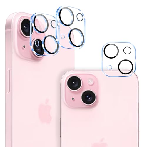 対応 iPhone15 / iPhone15 Plus レンズフィルム 【 3枚セット- 日本旭硝子 】 アイフォン15 カメラフィルム アイフォン15 プラス レンズ保護フィルム 強化フィルム 2.5D ラウンドエッジ 加工 気泡無し 薄型 装着簡単 耐