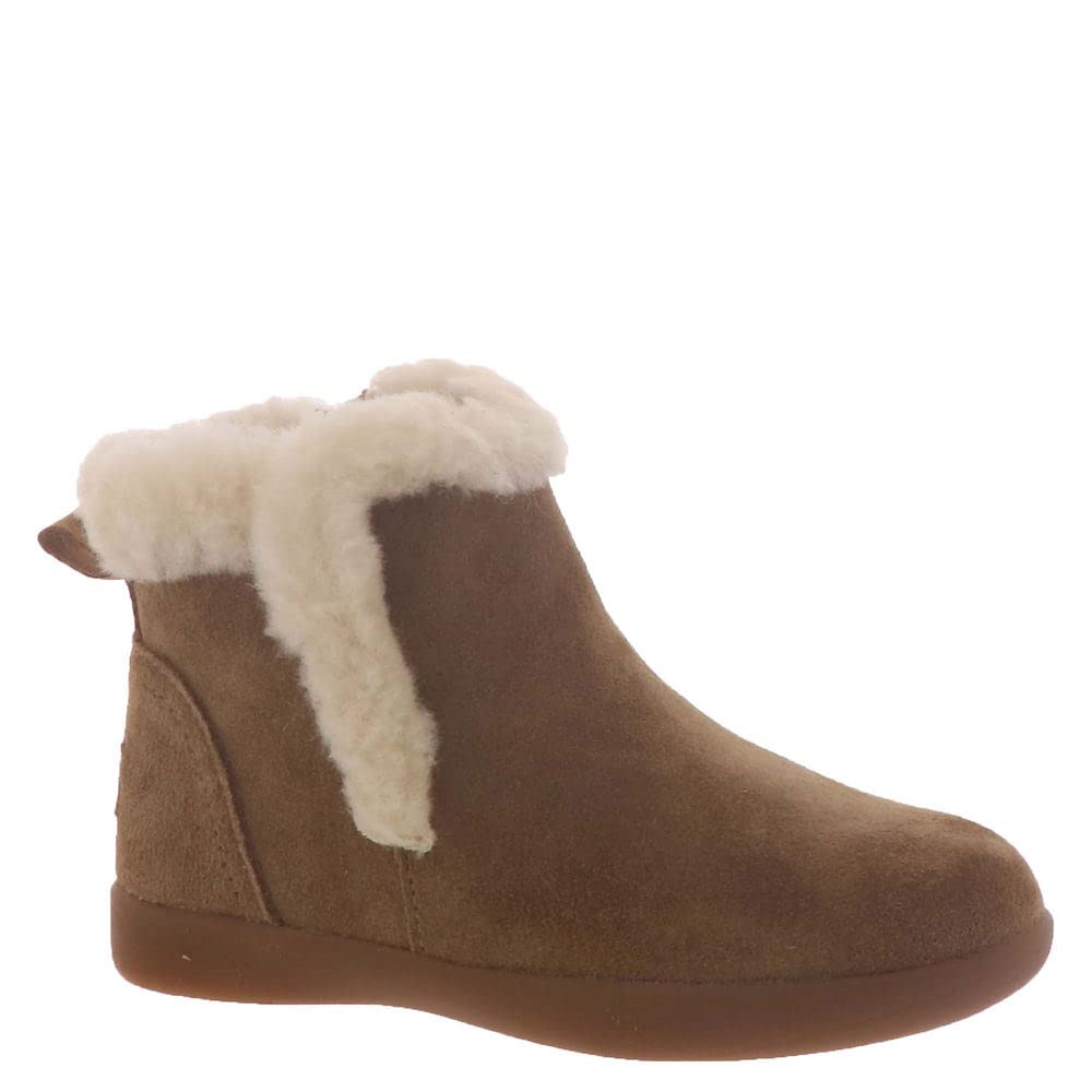 UGG Baby Girls I MALLYA Fashion Boot, Chestnut Suede, 0-1 Infant