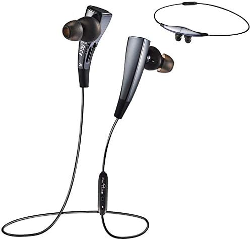 EarTime G11 Bluetooth 4.1 Stereo Headphones Wireless Lightweight Sports Headset In-Ear Volume Control Noise Cancelling Earbuds for iPhone6,iphone7,SE,iPad,LG,Samsung and Android Smartphones