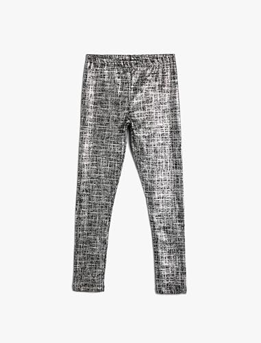 Leggings en coton fille Koton à taille élastique contre les irritations