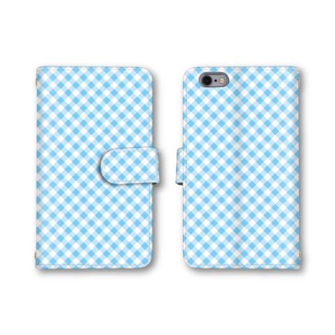 �y�m�[�u�����h�i�z Galaxy Feel2 �p SC-02L �Ή� �X�}�z�P�[�X �蒠�^ �`�F�b�N�� �u���[ �M���K���`�F�b�N�� 2�� �X�}�z�J�o�[ SC-02L �Ή� �P�[�X