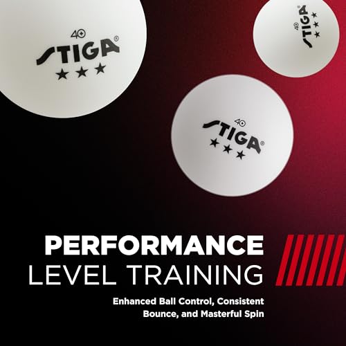 Image of STIGA 3-Star Table Tennis Balls, (6-Pack)