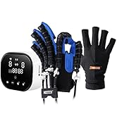 syrebo Rehabilitation Robot Gloves, C10 Model with Rotary Switch Controled Individual Finger Trai...