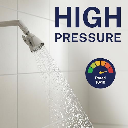 Image of HammerHead Showers Solid Metal 2 Inch High Pressure Shower Heads - CHROME - California Compliant 1.75 GPM Low Flow Rate - High Flow Shower Head with ADJUSTABLE SPRAY PATTERN - Fixed Shower Head