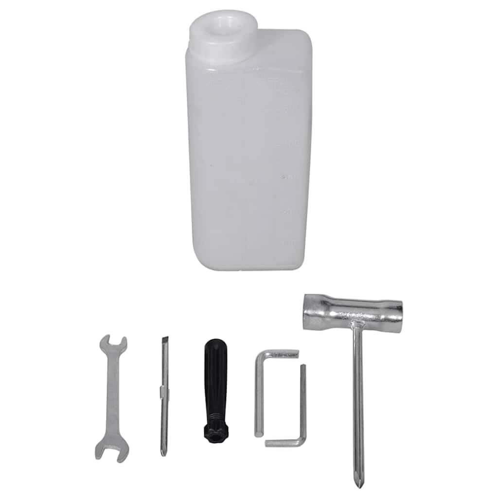 Juego de brocas de acero para perforación de tornillo con motor de gasolina de 52 cc, 3 brocas de acero para madera, espiral 100, 150, 200 mm, más 2 extensiones para plantación de jardín