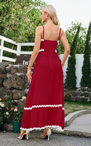 Robe d'été sans manches avec buste smocké extensible et dos nu - 4