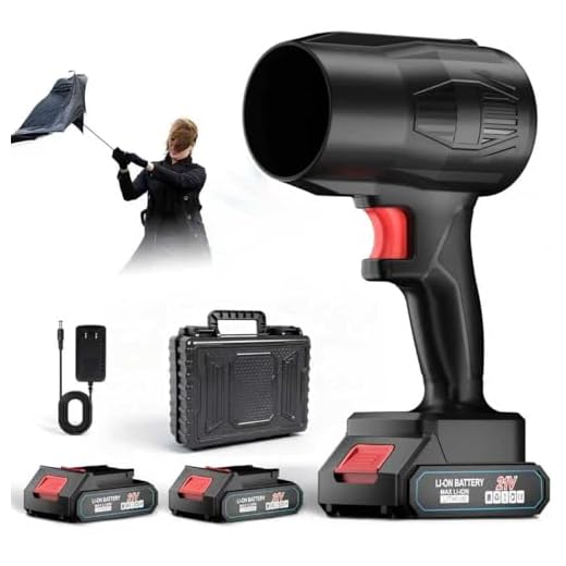 Leaf Blower, Electric Cordless Leaf Blower,Lightweight Blower（Black）