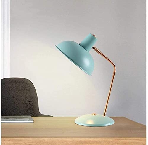 Lampe d'étude bleue en fer pour réduire la fatigue visuelle des lecteurs