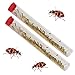 Insect Lore Live Baby Ladybug Larvae - Ladybug Growing Kit REFILL with Ladybug Life Cycle Toy Figurines - SHIP NOW