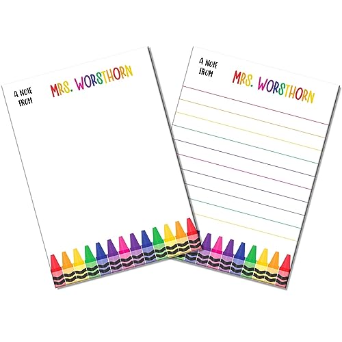 Notepad Gifts for Teachers, Set of 2 Small Notepad 5"x7", Use as ...