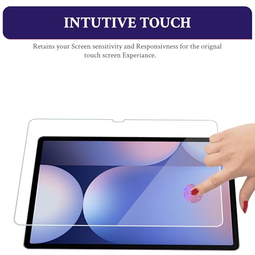Image of Tempered Glass for Samsung Galaxy Tab S10 Plus (12.4 inch) Screen Protector Guard for Samsung S10+ Tablet - Pack of 1