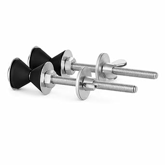 Toilet Cistern Bolt Through Kit, M6 x 100mm Stainless Steel Bolts - PlumbEZ
