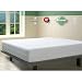 Savel - Funda de Colchón con Tratamiento Antiácaros Impermeable y Transpirable | (105 x 190/200cm) | Altos hasta 30cm Blanco
