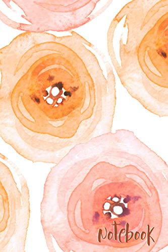 Notebook: Everyday Ruled Journal for Writing Notes: Watercolor Flower Pattern Lined Paper- For Yourself or as Gifts for Her or Him image 2