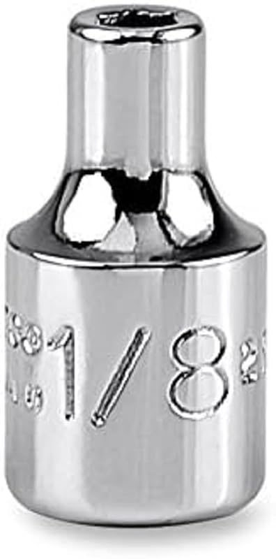 Soquete Avulso STANLEY Proto J4704 com Encaixe de 6 Pontos, Acionamento de 6,35 mm (1/4 pol.), 3,175 mm (1/8 pol.)