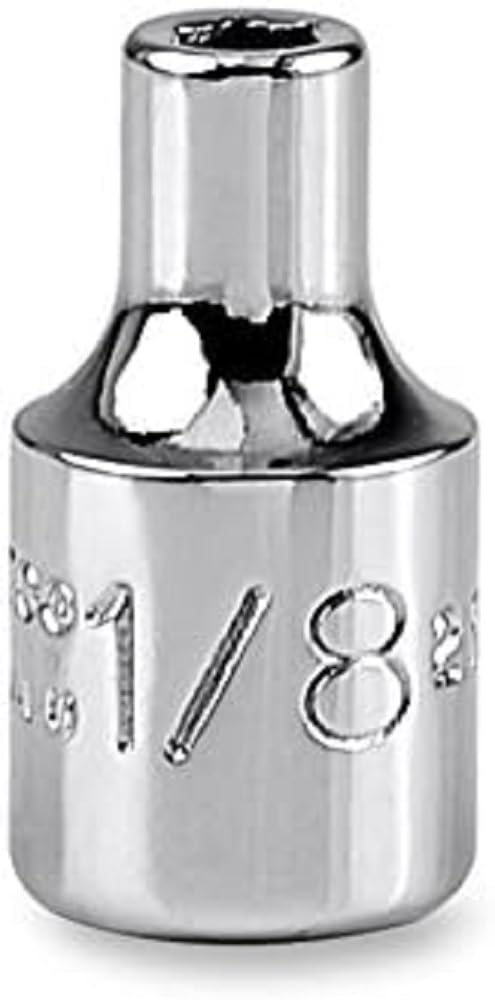 Amazon.com: Stanley Proto J4704 1/4-Inch Drive Socket 1/8-Inch, 6