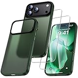 UniqueMe für iPhone 17 Pro Hülle - Handyhülle für iPhone 17 Pro Case, Rundumschutz Hülle Set...