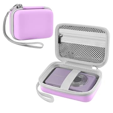 Leayjeen Custodia per Macchina Fotografica Digitale, Compatibile con FAYIBUY/CCN/KODAKDuluvulu/nezini,Usa materiale EVA(Solo Custodia) Viola