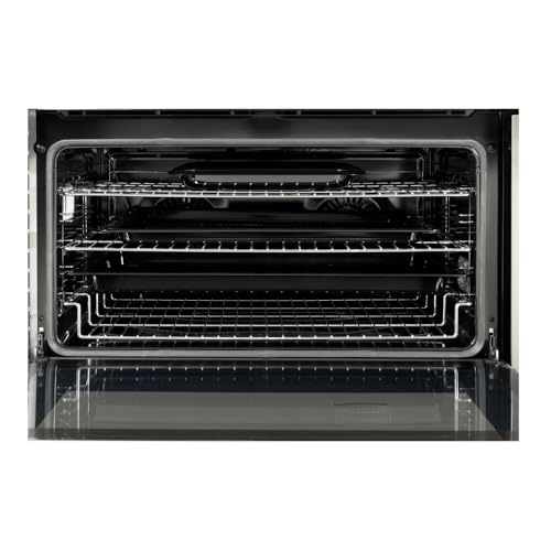 Image of Verona VUFSIE487DSS 48 inch Ultima Collection Induction Range with 7 Elements, Griddle, 6.5 cu. ft. Total Oven Capacity, Bridge Control, Digital Clock in Stainless Steel
