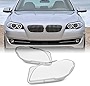 AKKON - Fits 2011-2016 BMW 5-Series F10 528i 530i 535i 550i Headlight Heavy Duty Clear Lens Pair Left+Right