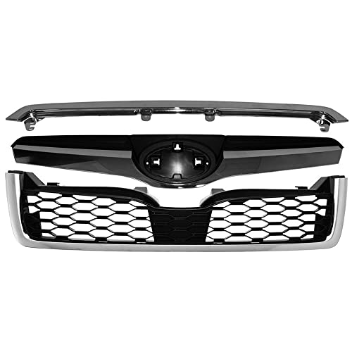 Calandre supérieure de pare-chocs pour Subaru Forester 2013-2018 robuste - 3