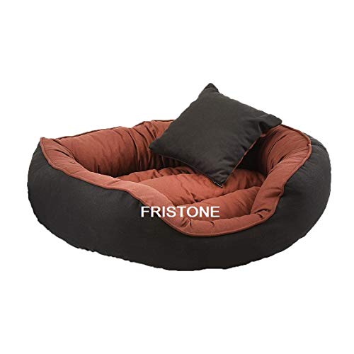 FRISTONE (XXXL Soft and Reversible Dual Color Dog Bed -(Brown/Black-Color) (B07ZC7GH95) Amazon Price History, Amazon Price Tracker