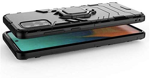 Image of spazy case samsung galaxy a71 dual layer armor defender full body protective back case cover designed for samsung galaxy a71