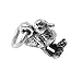Produktbild TheCharmWorks Sterlingsilber 3D Entchen Entlein Ente Charmanhänger | Sterling Silver 3D Duckling Charm