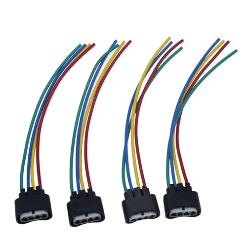 Juego de cables conectores de bobina de encendido para Lexus HS250h impermeable de 4 piezas