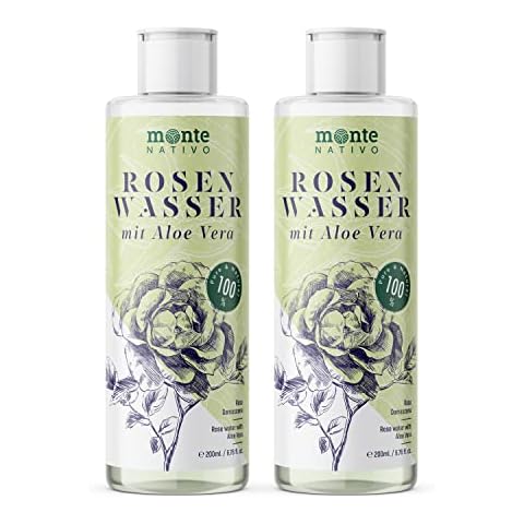 Rosenwasser mit Aloe Vera Monte Nativo 2x200ml Cover