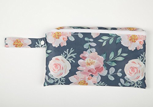 Sigzagor Baby Diaper Changing Mat Pad Portable Foldable Washable Compact Travel Nappy Waterproof Play Mat 30Inx18.5In For Girls (Flowers) #TOP1