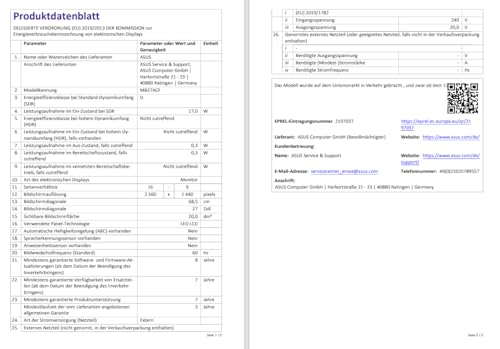 ASUS ZenScreen MB27ACF - LED-Monitor - 68.6 cm (27")
