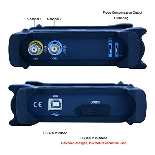 Hantek 6000BE Laptop Pc Usb Digital Storage Virtual Oscilloscope 2 Channels 20Mhz Handheld Portable Osciloscopio  thumb #3