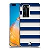 Head Case Designs Handyhülle – Denim-Look Soft Gel, Kompatibel Mit Huawei Nova 8 SE 5G