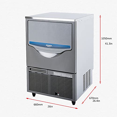 Gewerbliche Eismaschine 17 6LBS / 24H. Edelstahlbau, toll für Hotels, Restaurants, Bars – Bild 3