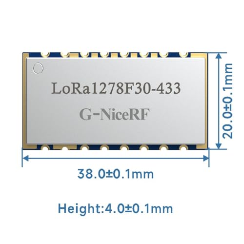 Módulo de comunicación Lora inalámbrico de 470-510 MHz para proyectos de transmisión de datos 7