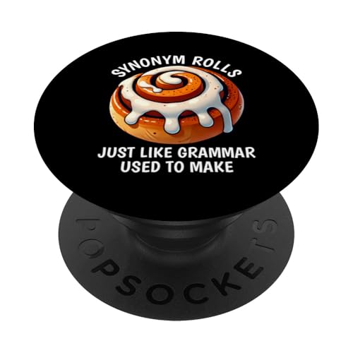 Sinonimo Rotoli Proprio Come Grammatica Usato Per Fare Divertente Gioco Di Parole PopSockets PopGrip Intercambiabile