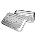 Stainless Steel Instrument Tray Organizer Holder with Lid & Handle Grip 11.5