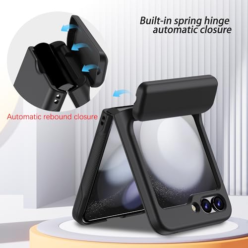 Dakorie DAK0118-01 Phone Case For Samsung Galaxy Z Flip 5 Case Cover With Card Holder, Full Body Protector With Hinge Phone Cover For Samsung Galaxy Z Flip 5 5G thumb #3