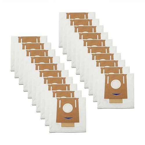 20�p�b�N �|���@�p�_�X�g�o�b�O�AECOVACS Deebot�Ή��BT8 AIVI / T8 / N8 Pro Plus / N8 Pro ���{�b�g�|���@�����b�v�N���[�i�[ �X�C�[�p�[ �_�X�g�o�b�O �A�N�Z�T���[