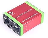 Top-Longer Audio Isolator Mixer/Amplificatore di potenza/Altoparlanti/Public Address (PA) Sistema Corrente di Eliminazione Acustica Trasformatore XRL & 6.35 Isolamento Audio Rumore