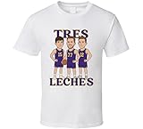 Luka Doncic Austin Reaves Jake Laravia Tres Leches T Shirt XL White