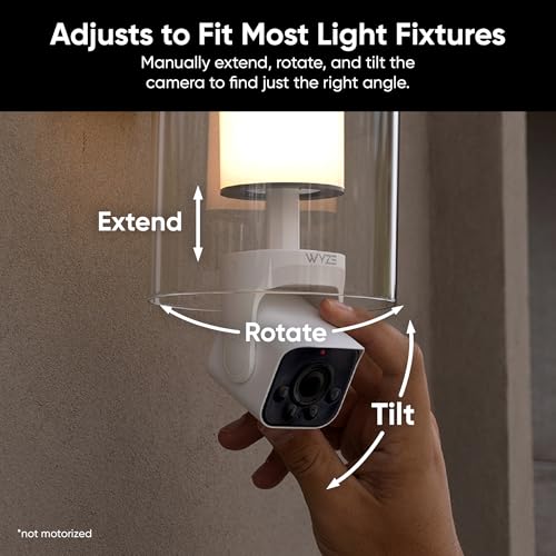 Image of WYZE Bulb Cam Security Camera, 2K HD Outdoor Light Camera, Color Night Vision, Dimmable LED Bulb, Motion Detection, Siren Alarm, Compatible with Alexa /Google Assistant (Pack of 2)