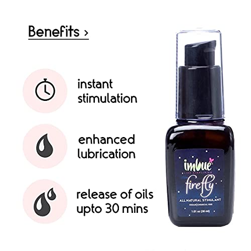 Imbue Firefly | All Natural Stimulant & Lubricant For Women | Vegan, Chemical Free |1.01 Oz #TOP2