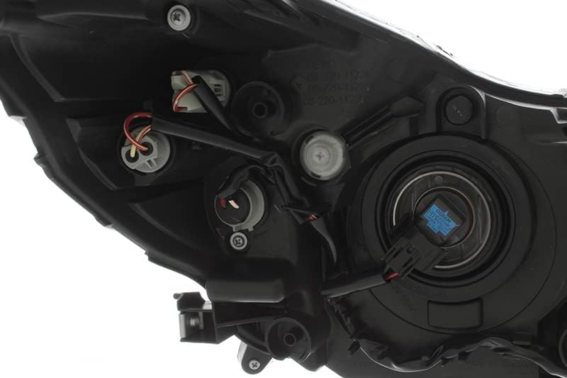 Miniatura 6 de Gold Shrine Para Subaru Impreza faro lámpara 2015 2016 halógeno negro Trim conductor lado izquierdo