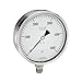 Pressure Gauge, 6" 304SS Case, 316SS Internals, 5000 psi, 1/2 NPT Male Bottom Conn, Glycerin Filled