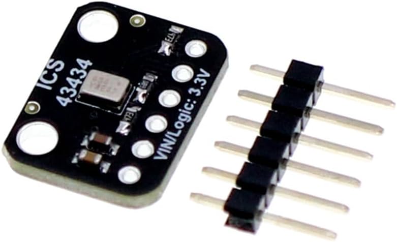 Mini-Module ICS-43434 I2S MEMS Microphone Module with Low Pass Filter Capture for DIY Audio Projects