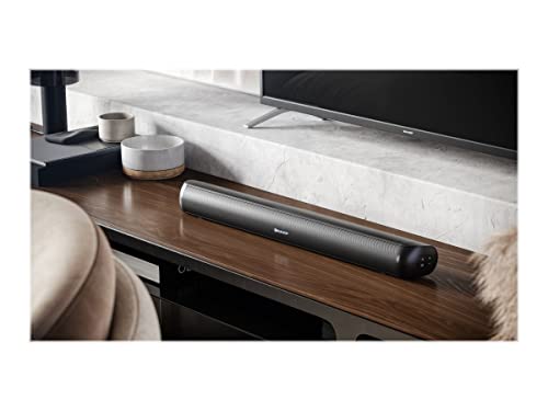 SHARP HT-SB107 90 W Bluetooth Soundbar – schlanker TV-Lautsprecher mit kabellosem Musikstreaming, kraftvollem Heimklang, sattem Bass, wandmontierbar, optischer & AUX-Anschluss – Bild 6