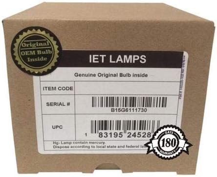 IET Lampsfor Smart Board V30 Projector Lamp Replacement Assembly with Genuine Original OEM Philips UHP Bulb Inside