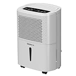 Dehumidifier,Shinco 12L Dehumidifier for home,Portable Dehumidifier Moisture Absorber,Suitable for 20㎡ Living room,Bathroom,Basement,Garage,Bedroom,1.8L Water Tank and Continuous drainage